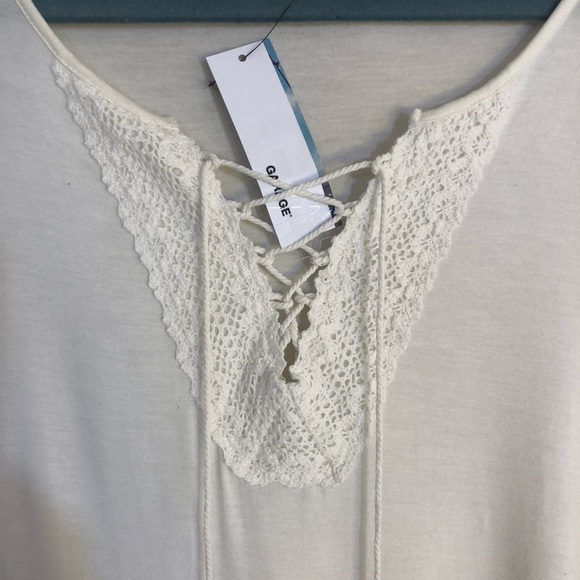 NWT Garage Lace Up Swing Top - Picture 3 of 4